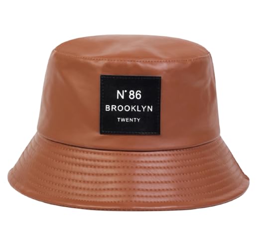 Sproutsy Women's BROOKLYN Hat, Thick, Sun Protection, Stylish, Blackout Hat (Brown)