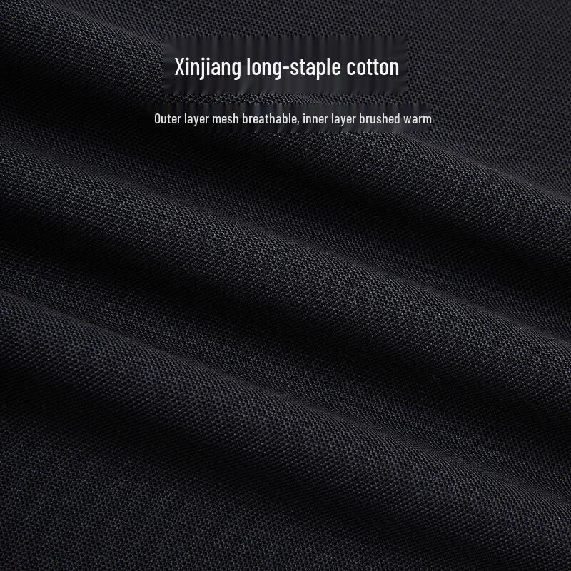 Goldlion Men s Long-Sleeve Thermal Polo Shirt L