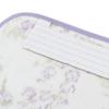 Senko Lavender Toilet Lid Cover with Adhesive Compatible with Regular and Cleaning Purple Floral Antibacterial and Odor Made in Product Number 32690
