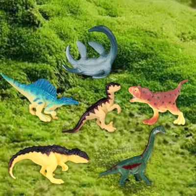 Zabawki Figurki Dinozaurów Edukacyjne Różnorodne Mini Zestaw Realistyczne na Topper do Ciasta Akwarium