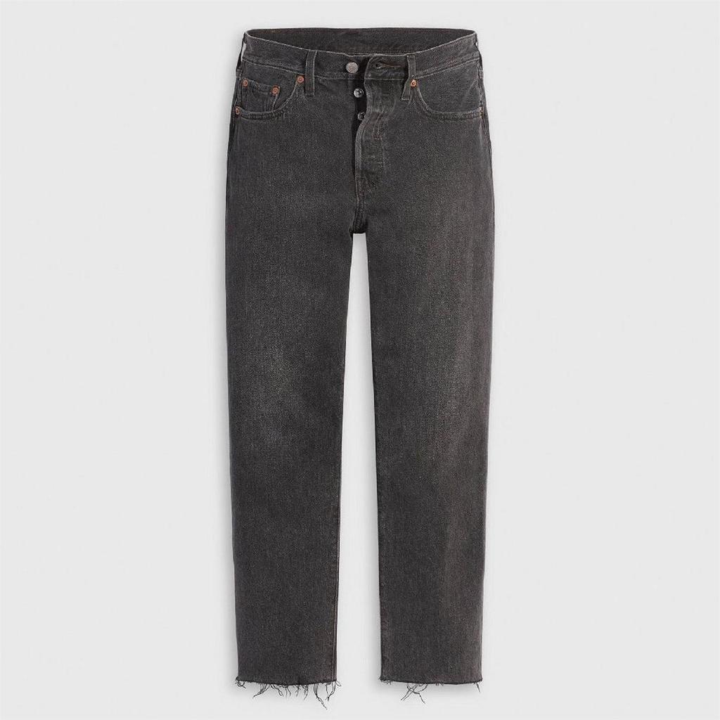 Levis Womens/Ladies 501 Straight Leg Ankle Grazer Jeans