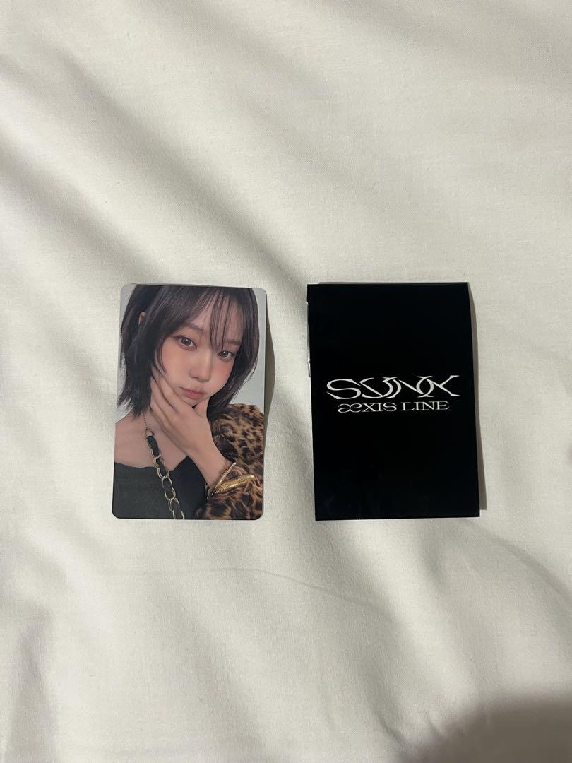 

[USED] SYNX AXIS LINE Winter aespa venue bonus trading card