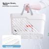 Xitianlong Portable Bath Basket, Shower Caddy, Washbasin Basket, Draining Bathroom Basket, Dormitory Storage Basket, 1 Piece