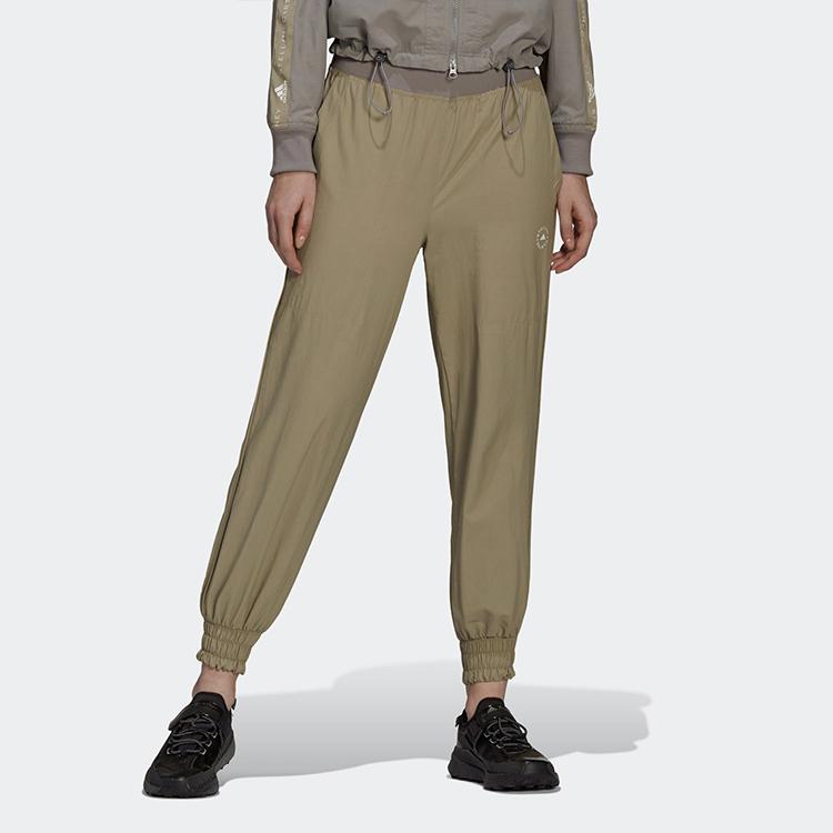 Adidas X Stella McCartney Loose Fit Jogger Pants Women Bottoms Khaki GL7614