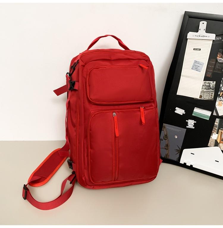 School Bag New Backpack Large Capacity Cool Tooling Style Outdoor Hiking Backpack Personalized Fitness Shoulder Bag