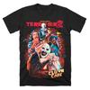 Terrifier Art the Clown T-shirt Vintage Gewassen Katoen Tee Unisex Korte Mouw Ronde Hals Slasher Horror Cultfilm Streetwear Top Cadeau 2026 Hete Verkoop