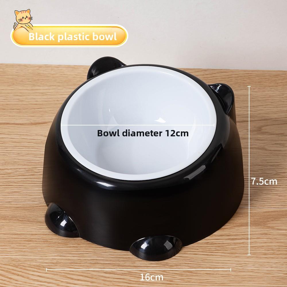 Pet Bowl, Stainless Steel Cat Bowl, Dog Bowl, Feeder, Cat Slanted Mouth, Cat Food Bowl, Dog Basin, Pet Food Utensils