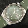 AUTOMATIC VINTAGE SEIKO 5 JAPAN 6309A MENS GREEN COLOR DIAL WATCH a701226-5 R206a-a701226