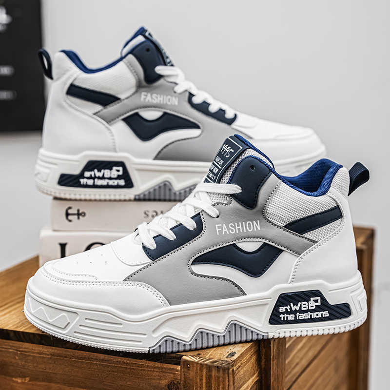 Fashion Spring-autumn Flat-heeled Loafers Men's Luxury Woven Black And White Men's Shoes Teenage Sneakers Sports Traning