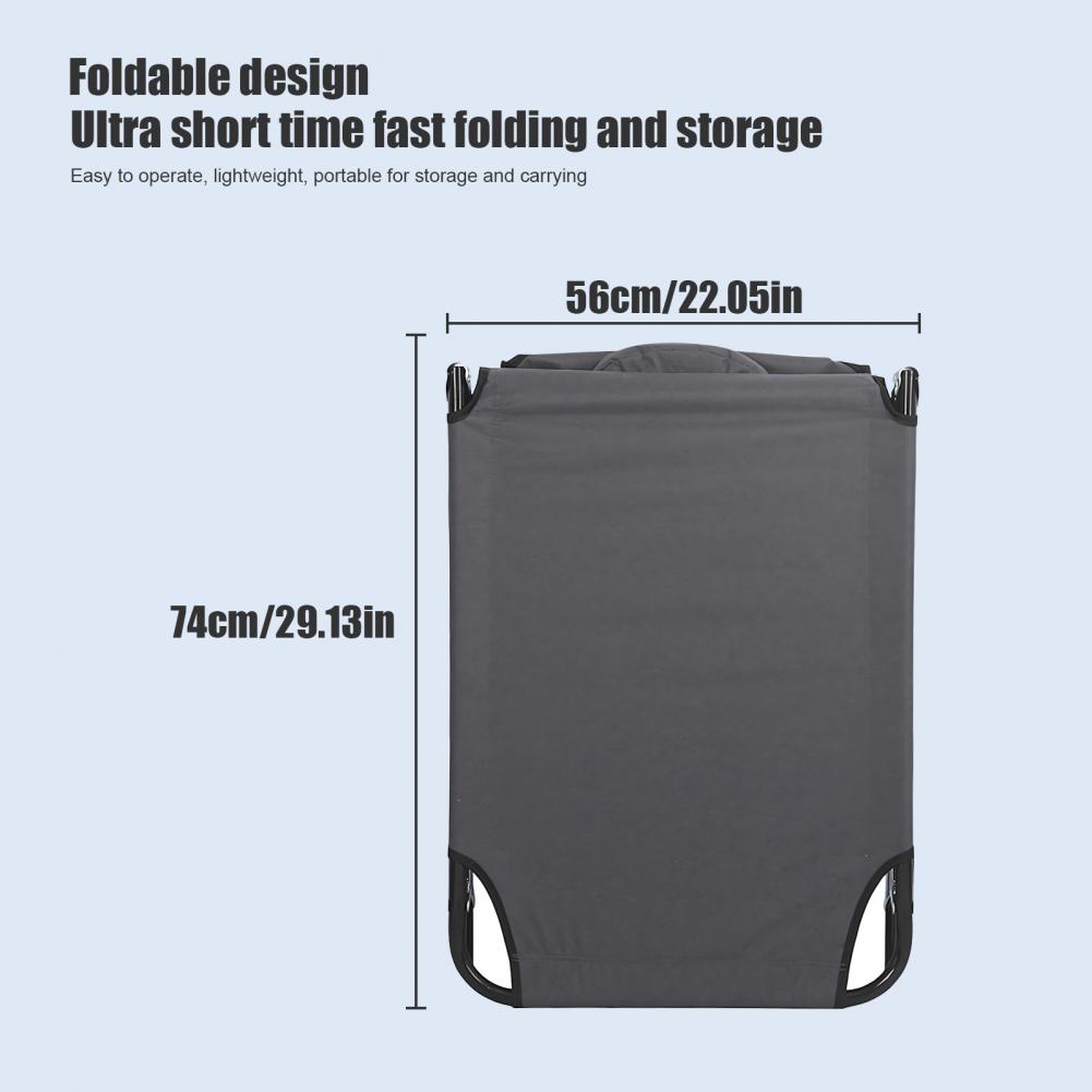 Camping Cot Folding Bed Portable Outdoor Bed Comfortable Sleeping Cots For Adults Kids Camping Travel Beach Sunbathing Chair