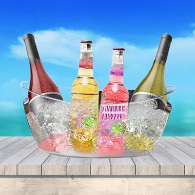 Ice Bucket for Parties,Beer with Carry Handles,Portable,Wine Drink Chilling