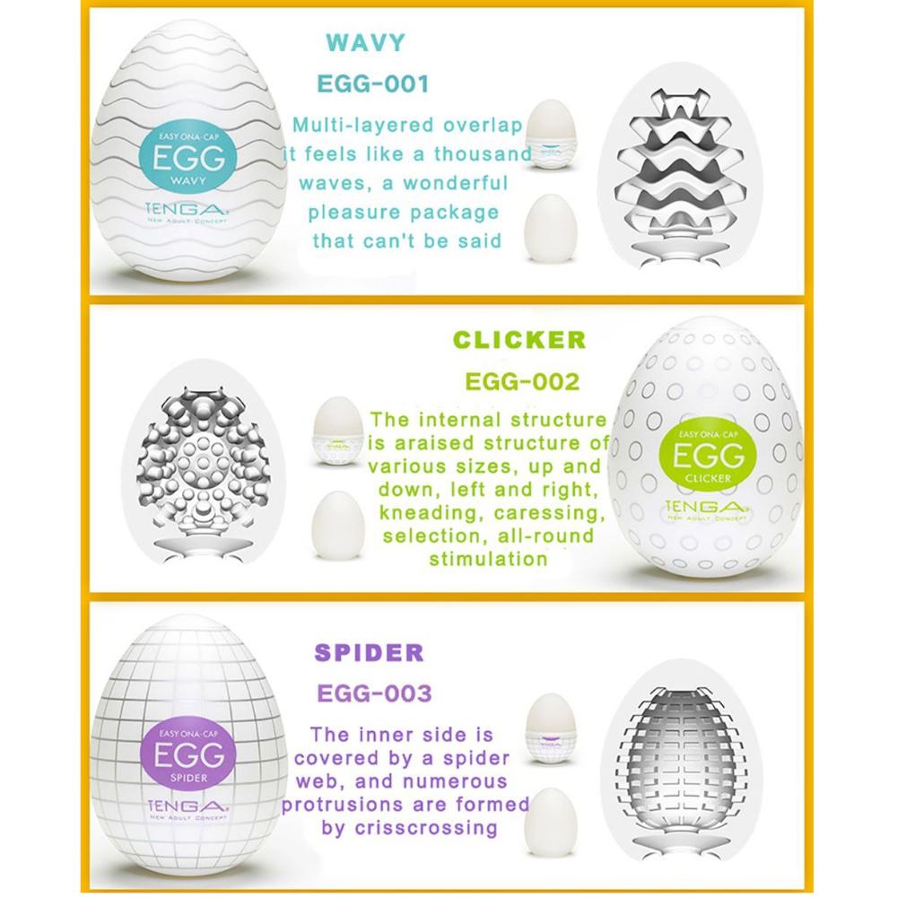 Male Masturbator Egg Cup Masturbators