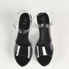 2026 European Peep Toe Platform Sandals, Transparent Single Strap Crystal Stiletto Heels For Party Dress LFD1109-2