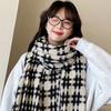 Autumn/Winter Style Women'S Scarf Korean Style Versatile Thickened Shawl Warm Neck Warmer