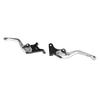 Pair of Motorcycle Brake Clutch Levers CNC Aluminum Alloy Adjustable Angle Ergonomic Brake