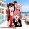 Cute anime spy Famliy Beach Towel, Microfiber Beach Towel, Perfect For Pool, Beach, Travel, Home Decor Beach Party Fan gifts
