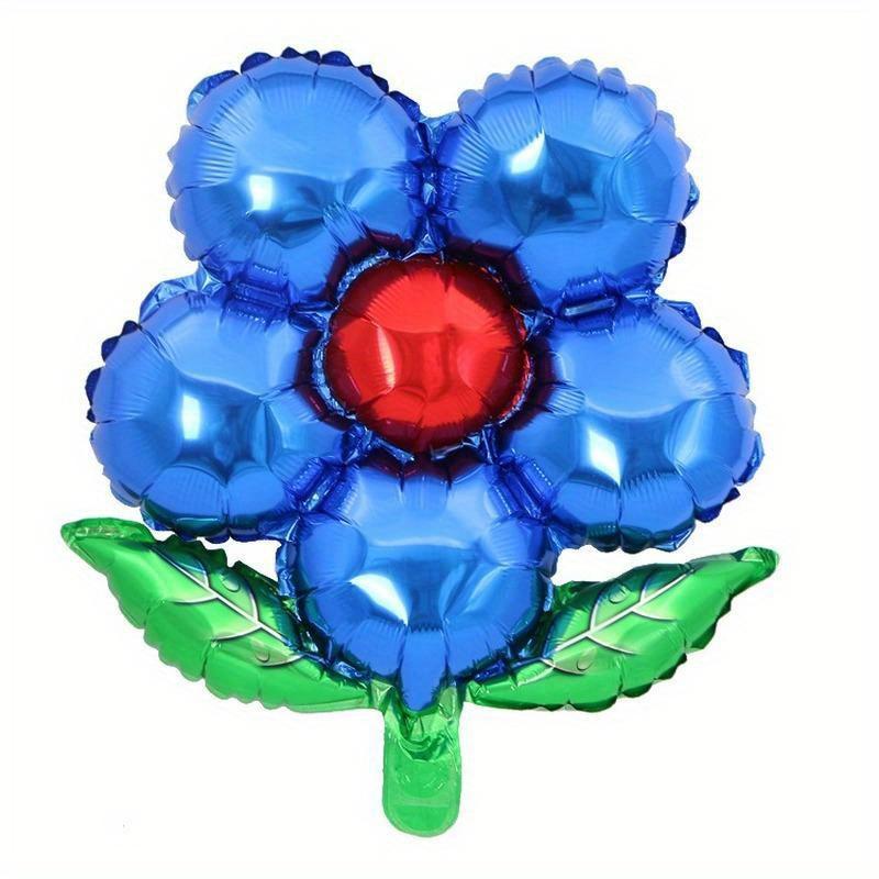 10Pcs 18Inch Flower Foil Balloons Leaf Flower Baloon Birthday Party Wedding Decorations Party Suplies