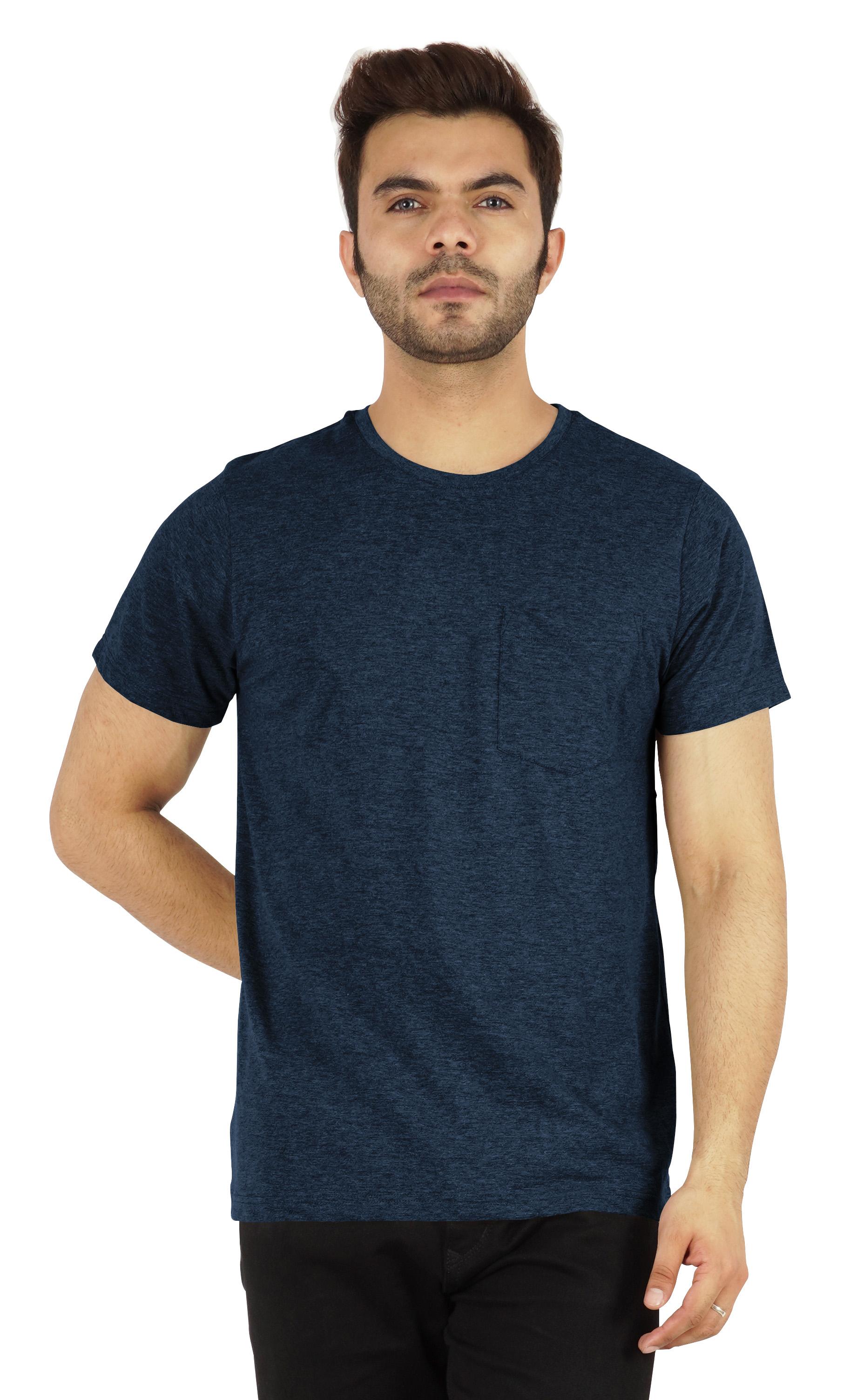 

Inkmeso Solid Short Sleeve Crewneck T-Shirt For Mens Lightweight Everyday Shirts W Patch XXL темно-синього кольору