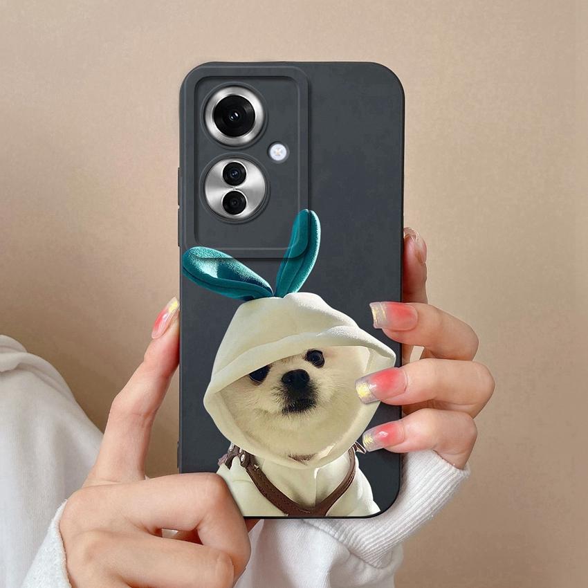 Sacs pour téléphone pour Oppo F25 Pro F23 Realme C20 C25 C30 C31 C33 C35 Narzo N53 N63 Motif Arbre de Coco de Plage Étui de Protection en Silicone Liquide pour Coque Oppo