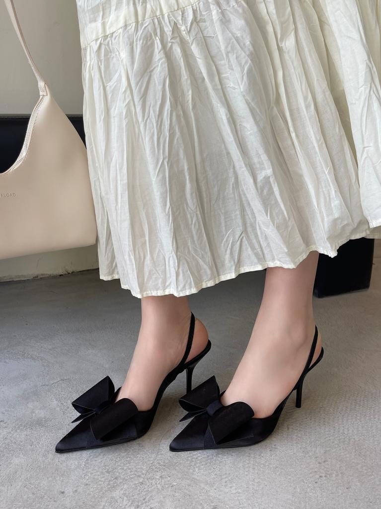 Fashion Pointed Bow Strap Women'S Sandals