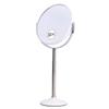 Magnifying Tabletop Makeup Mirror [Height Adjustable] 10x and 1x Magnification, Double-Sided, Large Mirror, Makeup Stand Mirror, Tabletop Mirror (10X)