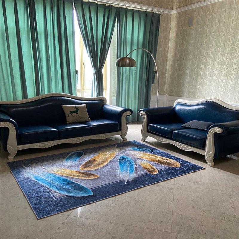 Vardagsrumsmatta Abstrakta Mattor Sovrum Konst Klädkammare Rumsdekoration Matta Halkfri Matta