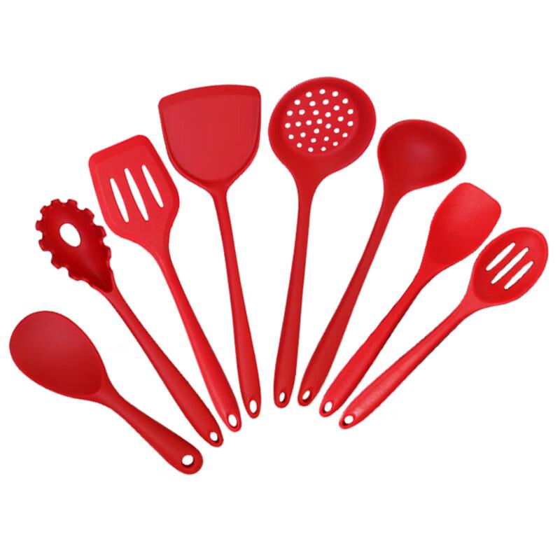 ZISIZ Silicone Kitchen Utensil Set