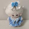 Cute Dress 10cm Cotton Doll Clothes Bow Hair Clip Doll Dress Up Set  10cm Cotton Doll