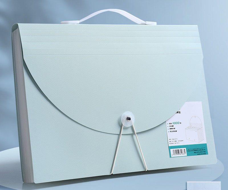 A4 Organ Bag Folder Student Specific Large Capacity Middle and High School Students Handheld Multi Layer Exam Paper Clip Data