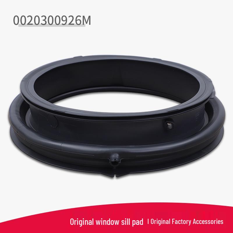 Drum Washing Machine Door Seal Gasket & Window Pad Replacement Set