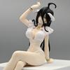 16CM Overlord Albedo Swimsuit Undress Anime Girl Figure Model Gk Statue Boys Collection Desktop Decoration Ornament Toy Gifts