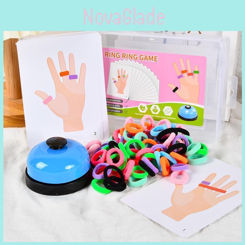 Wooden Toddler Finger Toss Game For Kid And Parent Interactive Play