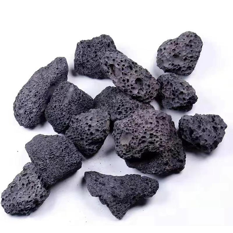 

Natural Black Aquarium Fish Tank Filter Media Volcanic Rock Biological Balls Bio filter For Aquarium Clear Water Decoration Red 150g with bag