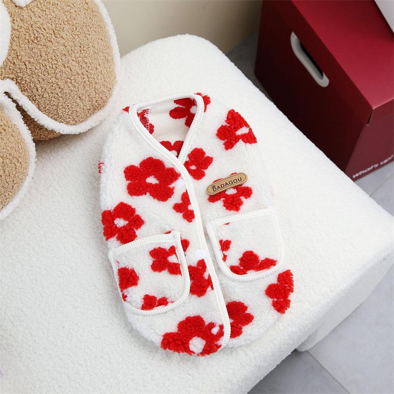 French Bulldog Dog Winter Clothes Newest Pet Cardigan Sweater for Small Dogs Puppy Pug Shirts mascotas Clothing sweterek dla psa
