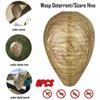 6PCS Waterproof Decoys Hanging Deterrents Fake Cloth Bee Decoy Deterrent For Home And Garden Outdoors