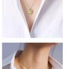 Winter Fashion Sweater Niche: Daisy & Seashell Pendant Necklace in White Titanium Steel