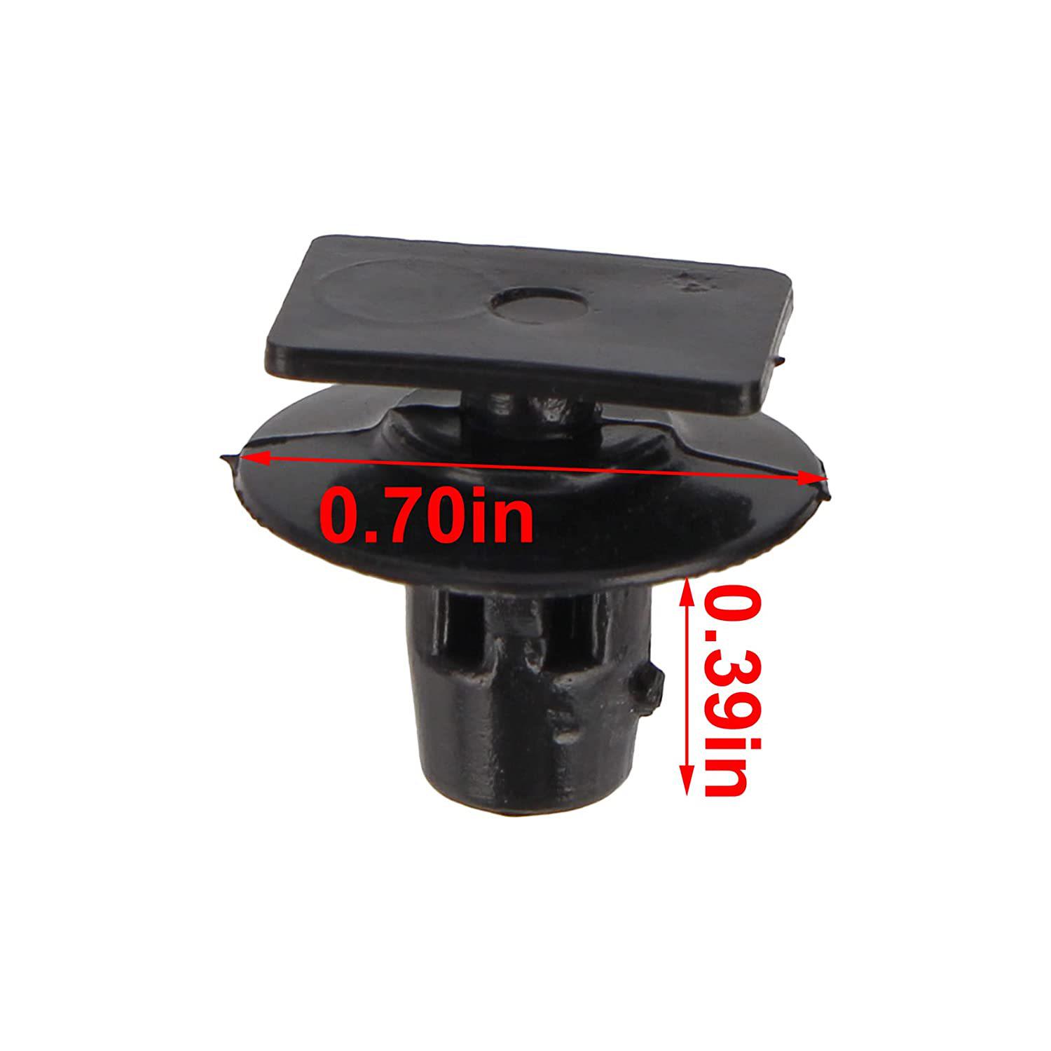 

30 шт. Клипсы молдинга порога для Infiniti/Nissan (Часть 76882-EG01A)