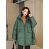 Women 90% White Duck Down Jacket Hooded Autumn Winter Warm Oversize Puffer Coat Casual Loose Thick Parkas Female Outwear