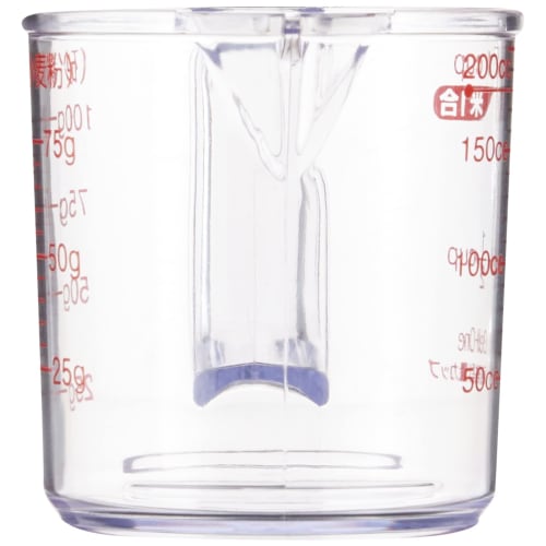 Asvel Heat-Resistant Measuring Cup R200 Natural 200cc