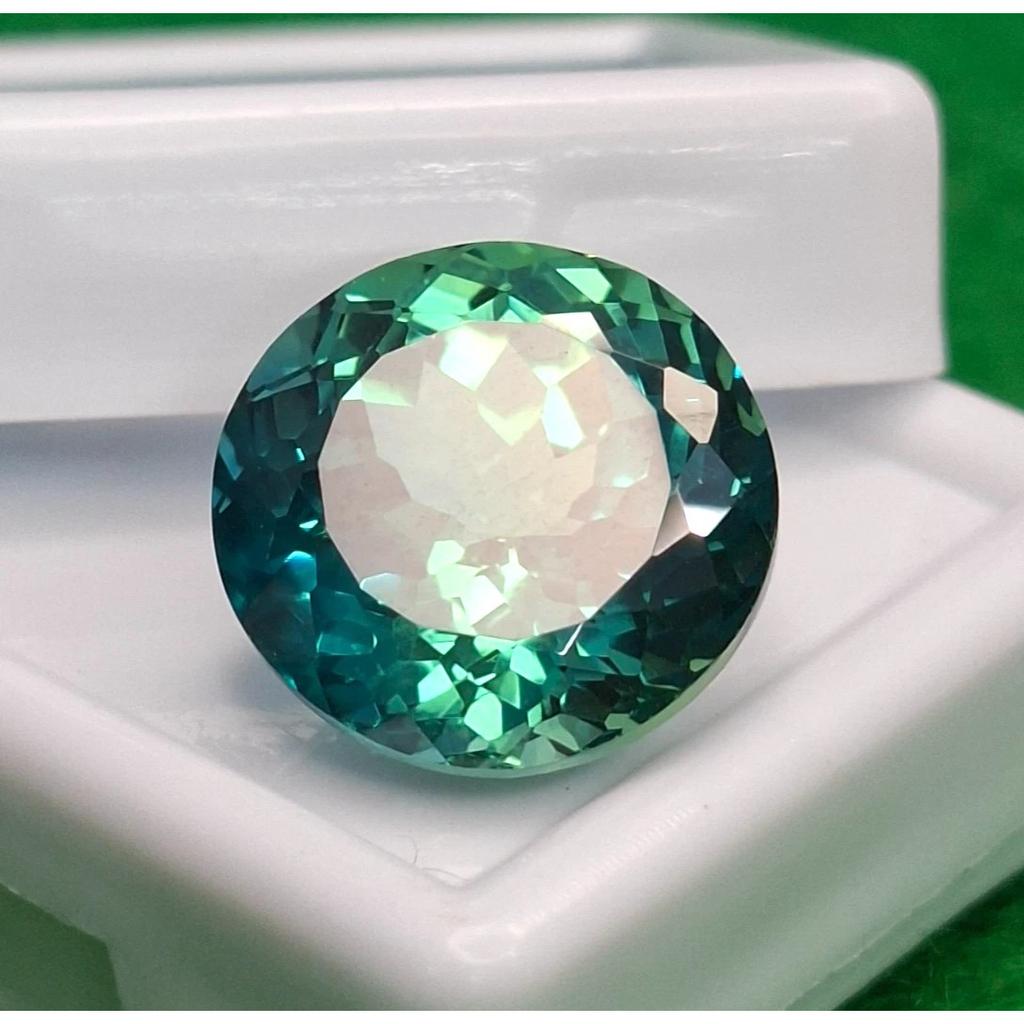 Certified Natural Paraiba Tourmaline Round Cut 14-16 Ct Stunning Loose Gemstone
