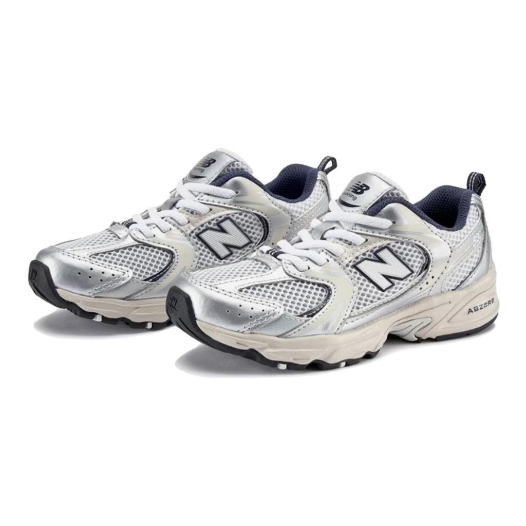 New Balance 530 Bungee Little Kid Summer Fog Navy Kids Sneakers Grey Nimbus-Cloud PZ530KA