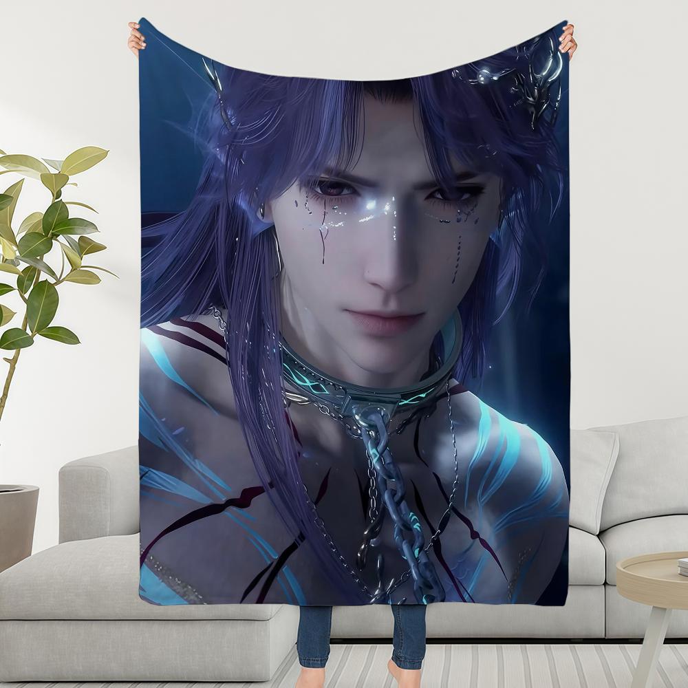D-Deepspace And Rafayel Blanket Throw Super Cosy Plush Living Room Sofa L-Love Couch Childish Birthday Gifts