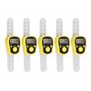 5PCS Finger Counter Adjustable Reset Button 5 Digit Number Hand Tally Counter for Prayer Religious Activities