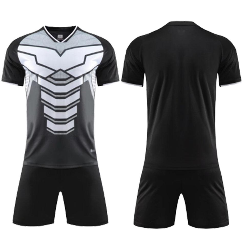 DIY Benutzerdefinierte Herren Kinder Fußballtrikot Anzug Schnelltrocknend Atmungsaktiv Club Schule Fußballmannschaft Trainingsuniformen 2-teilige Sportbekleidung 2023