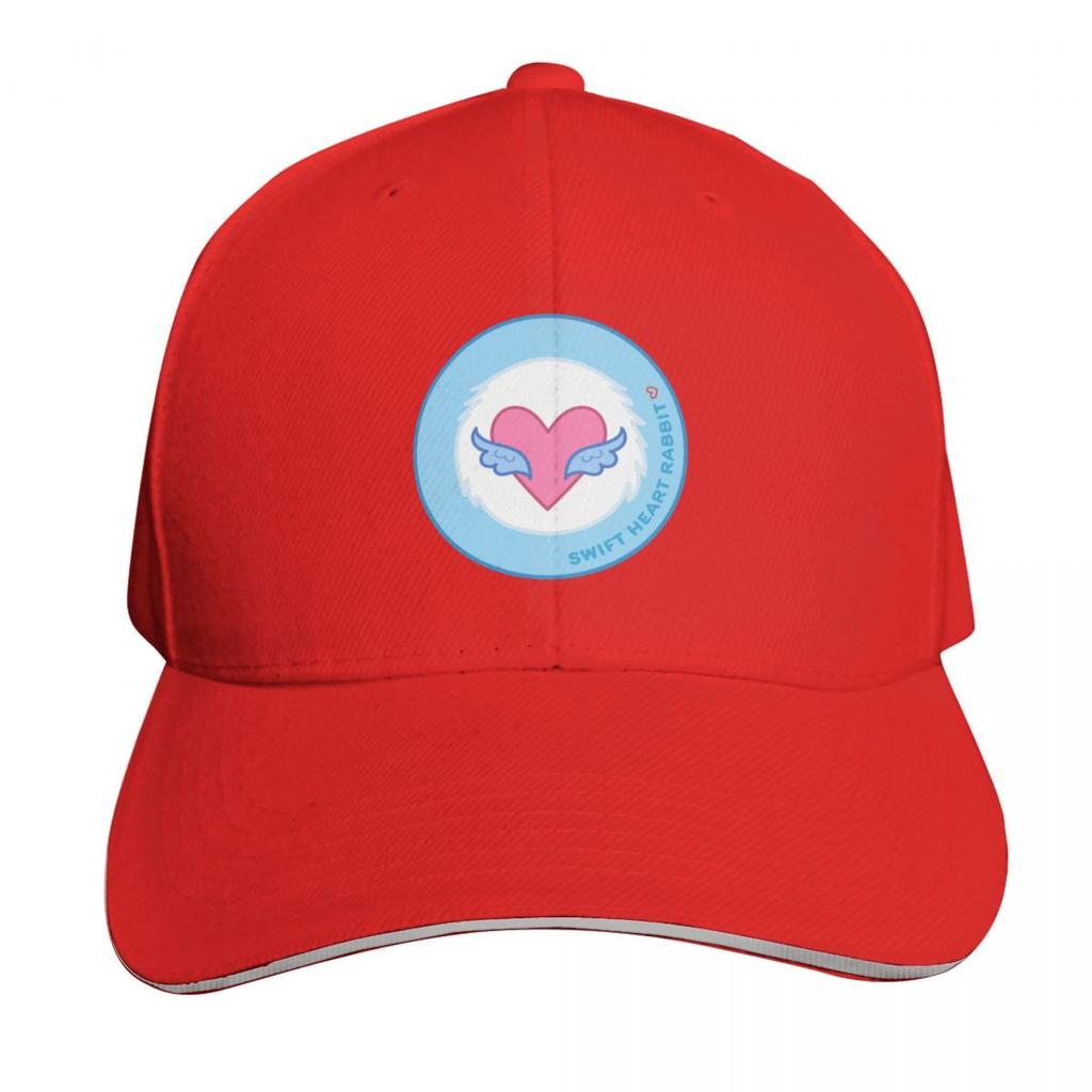 Swift Heart Rabbit Caring Cousin Badge Baseball Cap Golf Hard Hat Luxury Caps Fun Hats Women Beach Fashion Unisexs