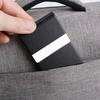 Portable Pu Leather Business Card Holder Available In Multiple Colors Suitable For Both Men And Women