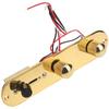 Guitar Control Plate Metal for TL Chrome Plated Prewired Circuit Board Replacement Accessories