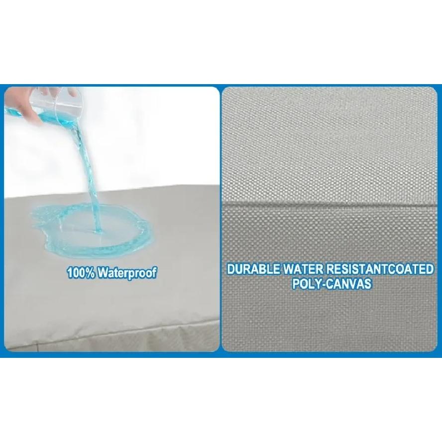 Anti-Dirt Replacement Dog Bed Cover Pad Protector 210D Oxford Waterproof Dog Cushion Cover for Puppy Kitten Other Pet No Filling