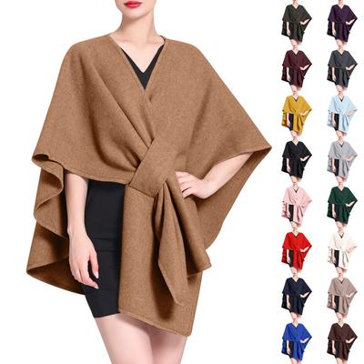 Ladies' Autumn And Winter High-end Trendy Shawl