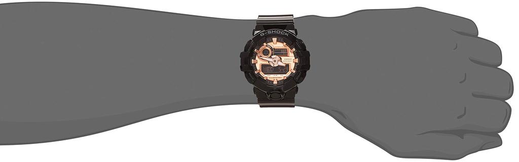 Watch GOLD Black [Casio] G-Shock BLACK&ROSE GA-700MMC-1AJF Men's